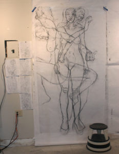 Figure Drawings, Clara Lieu